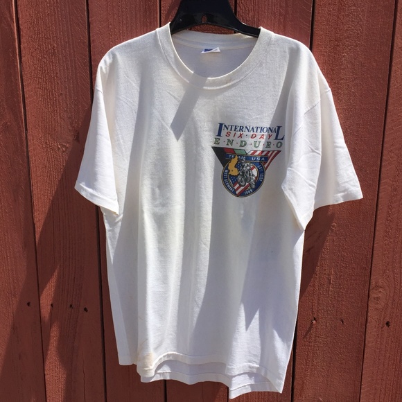 1989 ISDE 6 Days West Germany  Team USA T-Shirt - Picture 3 of 9